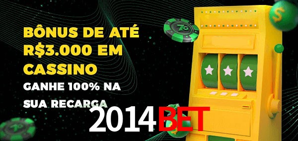 2014bet melhor bônus de depósito
